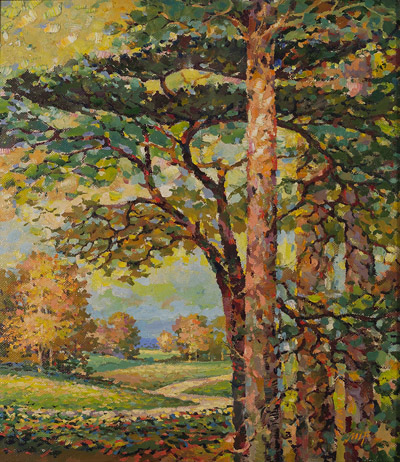 Landscape with Pines